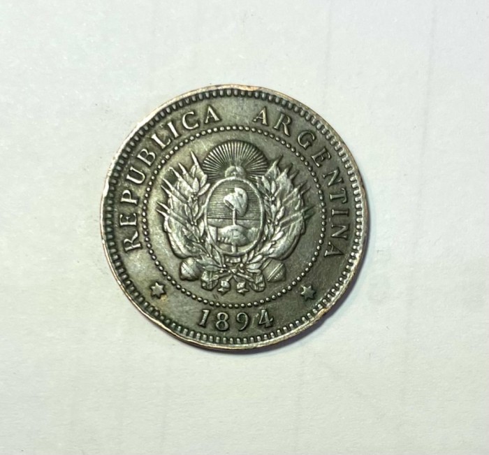 Moneda Argentina 1894