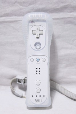 Controller Nintendo Wii Wiimote Wii remote RVL-003 original cu husa silicon foto