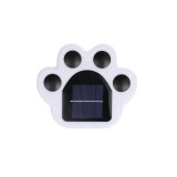 Lampa solara LED, Tip laba de urs, pentru gazon sau gradina, Rezistenta la apa, eMazing, Alb cald