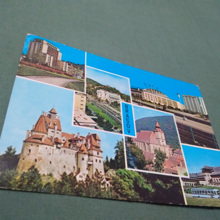 CARTE POSTALA BRASOV CIRCULATA