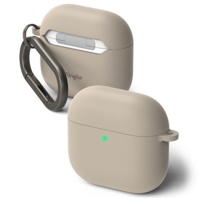 Husa pentru AirPods 4 - Ringke Silicone - Stone foto