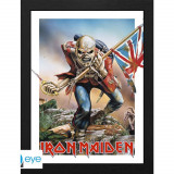 Poster cu Rama Iron Maiden - Trooper Eddie (30x40)