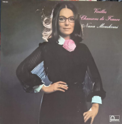 Disc vinil, LP. Vieilles Chansons De France-NANA MOUSKOURI foto