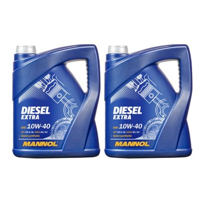 Pachet 10 litri Ulei Mannol Diesel Extra 10W40 foto