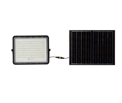 Proiector led cu incarcare solara 20 W foto