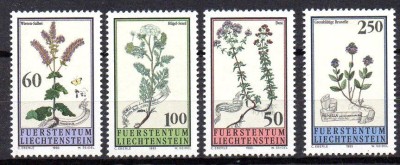 Liechtenstein 1993, Flora, serie neuzata, MNH foto