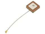 Antenă GNSS GPS 1.5dBi RHCP 18x18x4mm IPEX