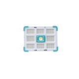Proiector led cu incarcare solara si USB, 300W, 374 leduri, panou incorporabil / ZTS 8213