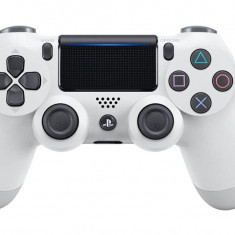 Controller Wireless SONY PlayStation DualShock 4, Glaciar White - RESIGILAT