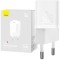 INCARCATOR retea Baseus, GaN5 Fast Charger 30W, 1 x USB Type-C 5V/3A, alb &quot;CCGN070502&quot; (timbru verde 0.18 lei) - 6932172624446