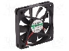 Ventilator 60x60x10mm, 12V DC, volum aer 27.55m3/h, lagar Vapo, SUNON - MF60101V1-1000U-A99