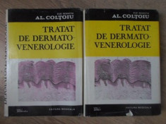 TRATAT DE DERMATO-VENEROLOGIE VOL.1 PARTEA I SI II - SUB REDACTIA AL. COLTOIU foto