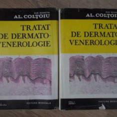 TRATAT DE DERMATO-VENEROLOGIE VOL.1 PARTEA I SI II-SUB REDACTIA AL. COLTOIU