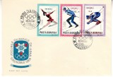 C12 - FDC Romania - JO Iarna - Grenoble - LP657 - 1967