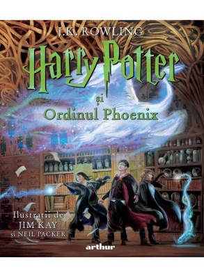 Harry Potter (5) Si Ordinul Phoenix [Editie Ilustrata, Text Integral], J.K. Rowling, Neil Packer - Editura Art foto