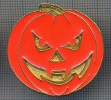 AX 1005 INSIGNA - PUMKIN(DOVLEAK) SIMBOL HALLOWEEN -PENTRU COLECTIONARI