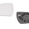 Geam oglinda exterioara cu suport fixare Hyundai Tucson (Tl), 09.2015-, Stanga, incalzita; geam convex; cromat