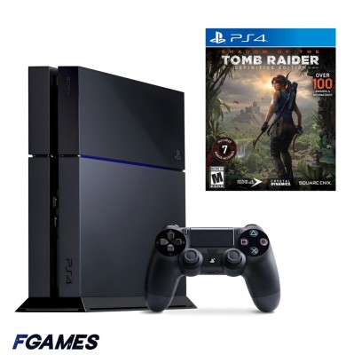 Consola Sony Playstation 4 Ps4 1tb + Controller + Shadow Of The Tomb Raider: Definitive Edition PlayStation 4, Second-Hand foto