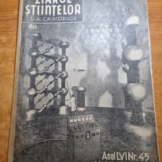 ziarul stiintelor si al calatoriilor 3 noiembrie 1942-acrobatii aeriene