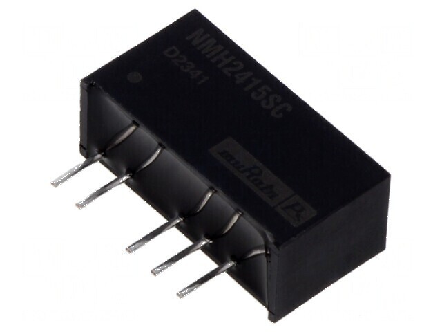 Convertor DC/DC 2W 21,6-26,4V la 15VDC și -15VDC