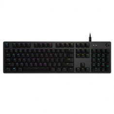 Tastatura Gaming Logitech G512 Carbon GX Brown Tactile Switch RGB LED USB Layout US Black foto