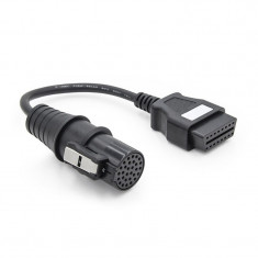 Cablu adaptor Techstar®, Aftermarket, Compabiil cu Utilitare IVECO, 30 Pin la OBD2 16 Pin