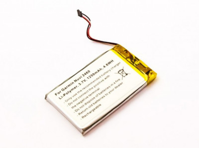 3,7V-1250MAH LI-POLYMER ACUMULATOR PT GPS GARMIN COM Articol Alternativ foto