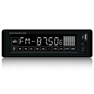 Player auto mp3 cu ecran touchscreen si telecomanda, 4 x 45w, soling slr-337 foto
