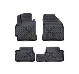 Covorase Auto Tip Tavita Cauciuc Toyota Auris II 2013-2018 Negre ALM Premium