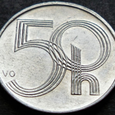 Moneda 50 HALERU - CEHIA, anul 2005 * cod 2746 A