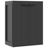 Cumpara ieftin Dulap depozitare de exterior, negru, 65x37x85 cm, PP