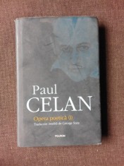 OPERA POETICA - PAUL CELAN foto