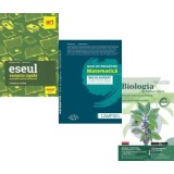 Pachet Bacalaureat 2026. Eseul. Varianta rapida de pregatire, Matematica filiera tehnologica: servicii, resurse si tehnic si Biologia pe intelesul tut