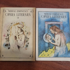 Opera literara vol.1 si 3 de Mihai Eminescu
