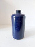 Sticla ceramica albastra vintage 19cm inaltime, 0.7l