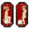 Set doua decoratiuni din fier forjat pentru baie CS-64