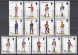 Guernsey 1974 - Uniforme militare, 3 Serii, MNH