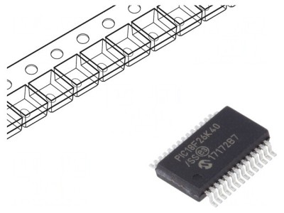 Microcontroler PIC 64kB 64MHz I2C LIN SPI UART foto