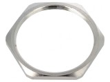 Piuliţă M63 alamă nichel 70mm filet metric 1.5