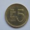 5 WON 1971 COREEA DE SUD