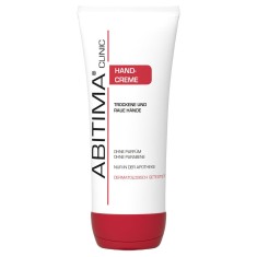 Crema pentru Maini, Abitima, Clinic, Efect Hidratant si Absorbtie Rapida, Fara Parabeni, Fara Parfum