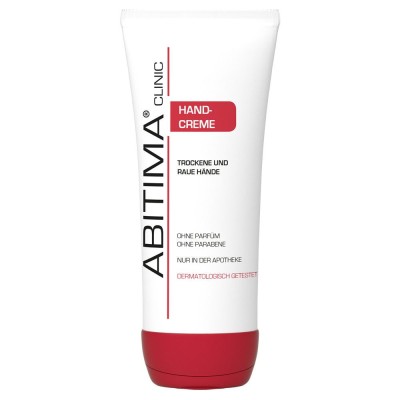 Crema pentru Maini, Abitima, Clinic, Efect Hidratant si Absorbtie Rapida, Fara Parabeni, Fara Parfum foto