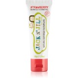 Jack N&rsquo; Jill Natural pasta de dinti naturala pentru copii aroma Strawberry 50 g