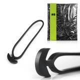 Banda de legat tip ancora elastica, 8 cm, cauciuc natural, rezistenta UV, 1 kg (cca. 530 buc)