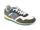 Cumpara ieftin Pantofi sport PEPE JEANS kaki, LONDON LIFE, din material textil