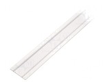 Carcasă de protecție albă 2m din aluminiu pentru profile