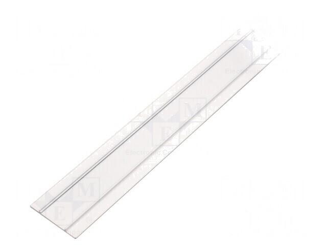 Carcasă de protecție albă 2m din aluminiu pentru profile