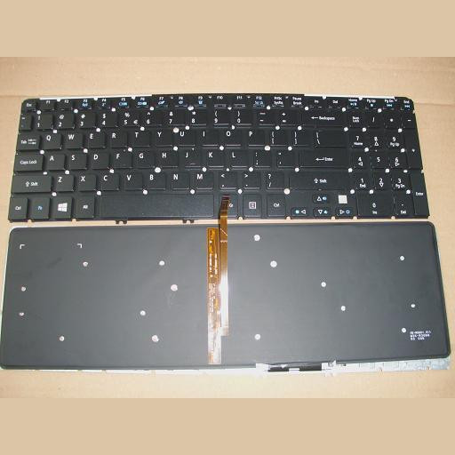 Tastatura laptop noua ACER M5-581T BLACK US(with backlit board,for win8)