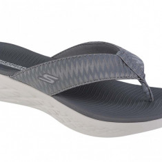 Papuci flip-flop Skechers On The Go 600 - Favorite 140701-GRY gri