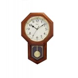 Cumpara ieftin Ceas de perete cu pendulă RIKON RK-29 Dark Wood